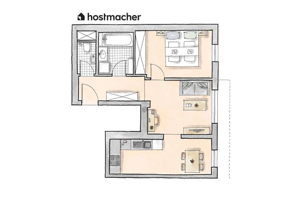 1Br Haven With Swift City Access By Hm Wien Ngoại thất bức ảnh